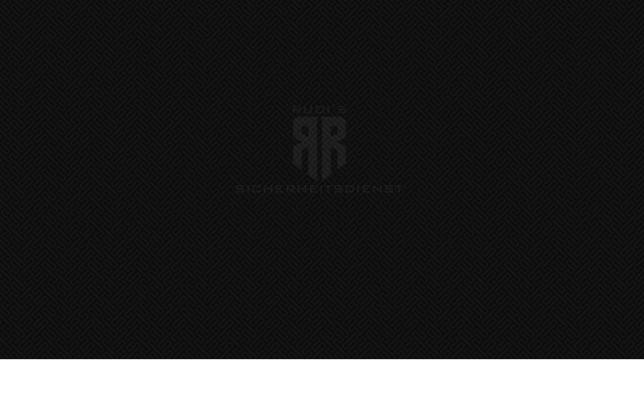 Rudis Sicherheitsdienst Website