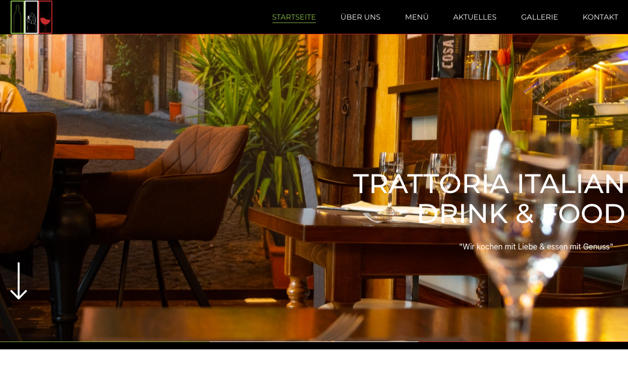 Trattoria Italian Restaurant Website