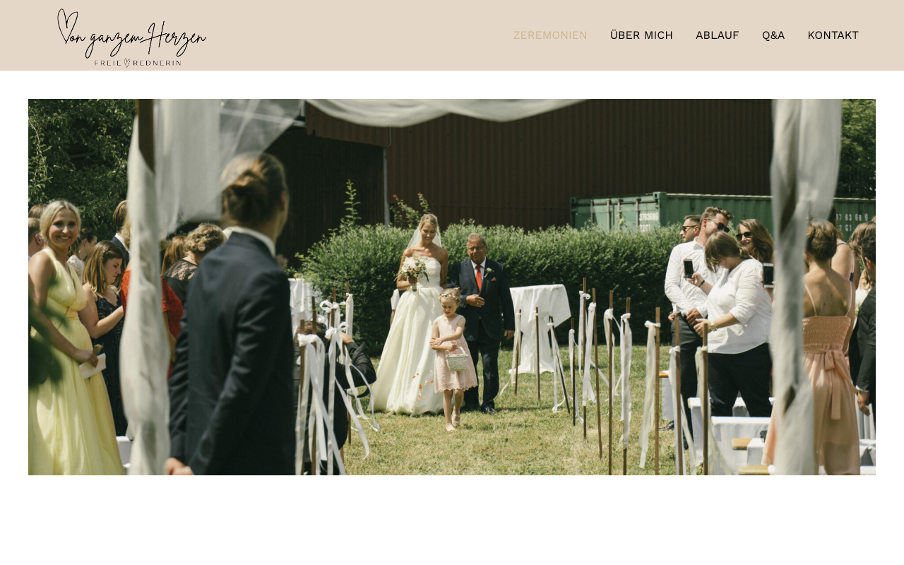 Von ganzem Herzen – Freie Rednerin Website